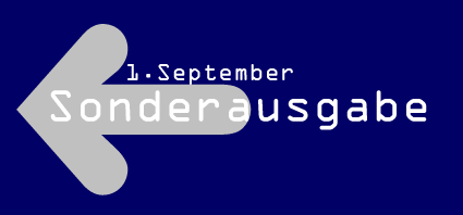 hier gehts zur kompletten Sondernummer zum 1. September